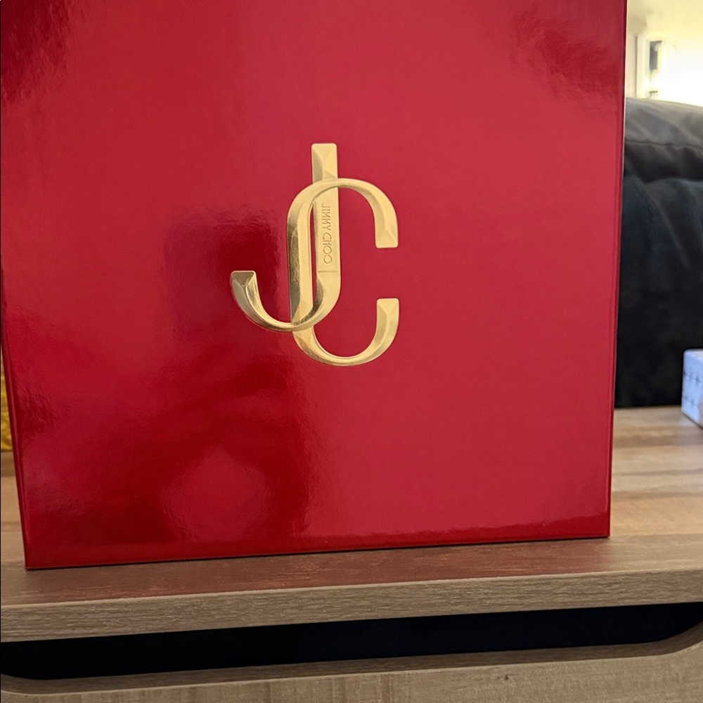 Jimmy Choo Red Perfume Gift Box EMPTY
